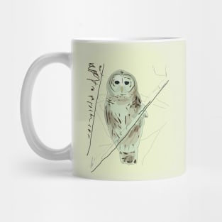 Owl drawing Mug